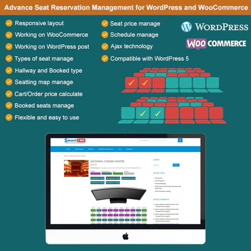 Advance Seat Reservation 管理 适用于WooCommerce