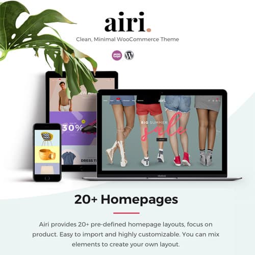 Airi - Czysty, Minimal WooCommerce Theme