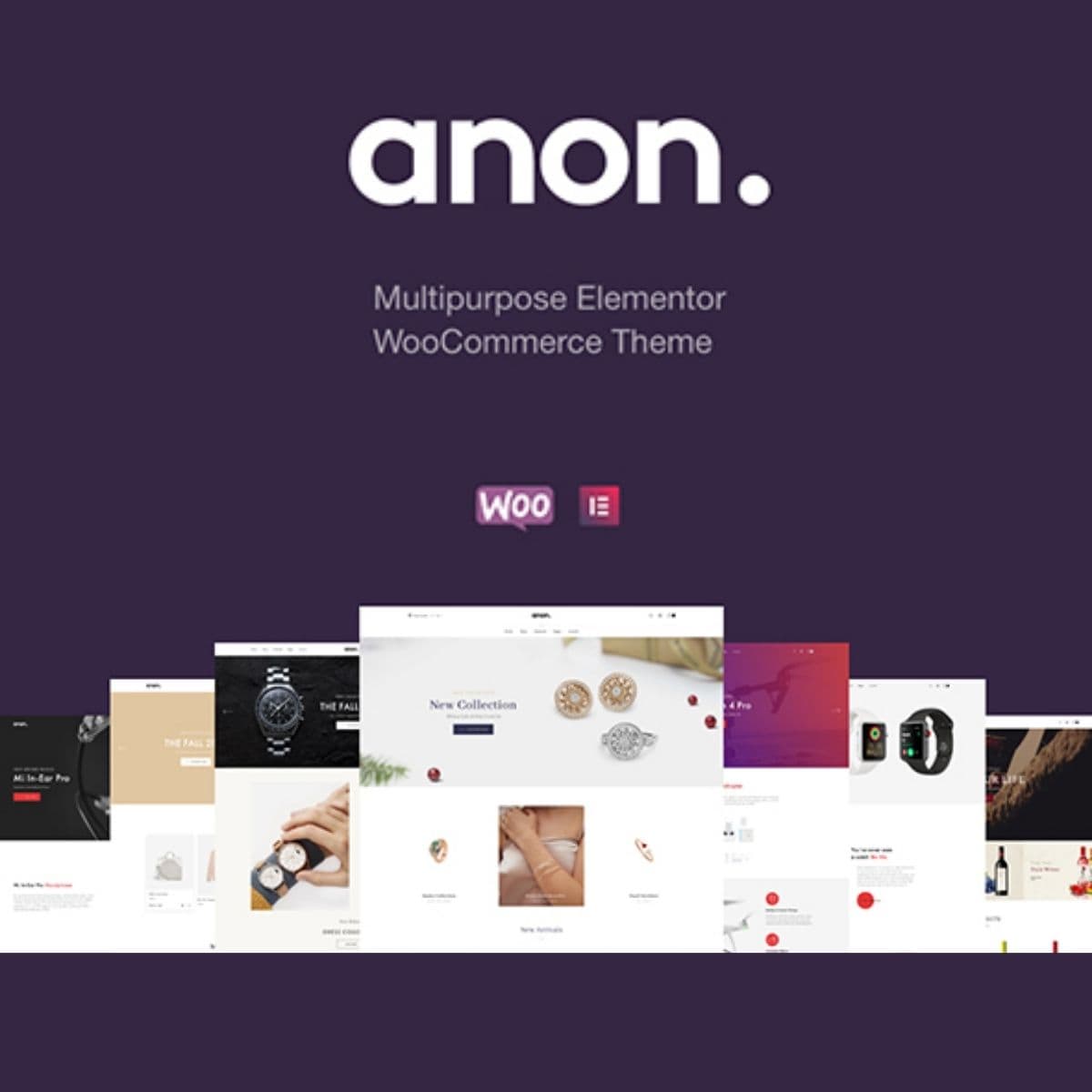 Anon - 多用途 Elementor WooCommerce Themes Anon - 多用途 Elementor WooCommerce Themes