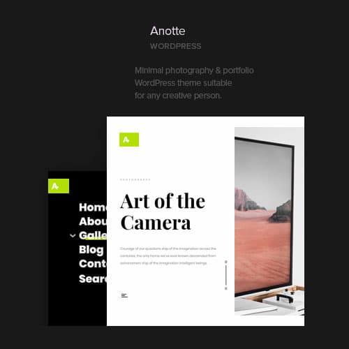 Anotte - Horizontal Photography Θέμα WordPress Anotte - Horizontal Photography Θέμα WordPress