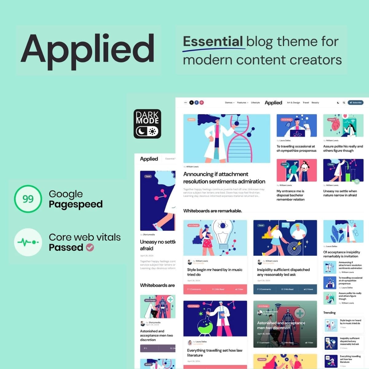 Applied - Essential Blog theme for Modern İçerik Creators
