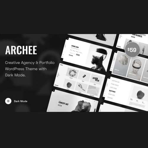 Archee - إبداعي وكالة & معرض أعمال قالب ووردبريس