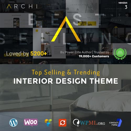 Archi - Interior Thiết Kế Theme WordPress