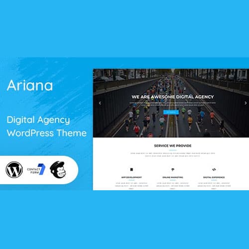 Ariana - Digital Agenție Temă WordPress
