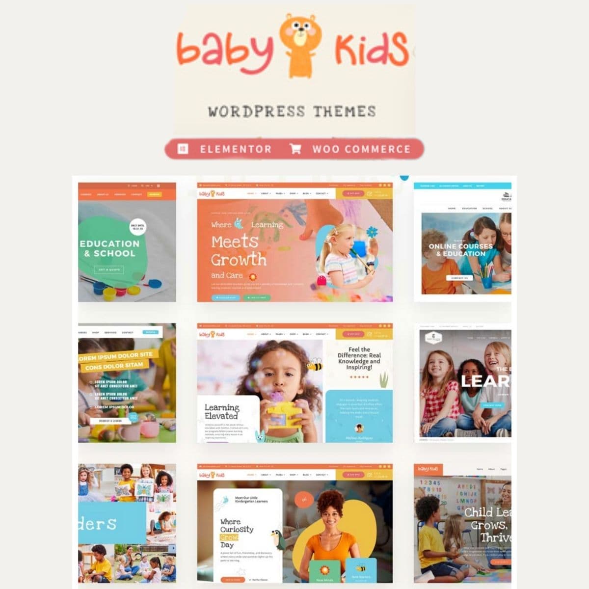 Baby Kids -教育 Primary學校 Children WordPress Baby Kids -教育 Primary學校 Children WordPress