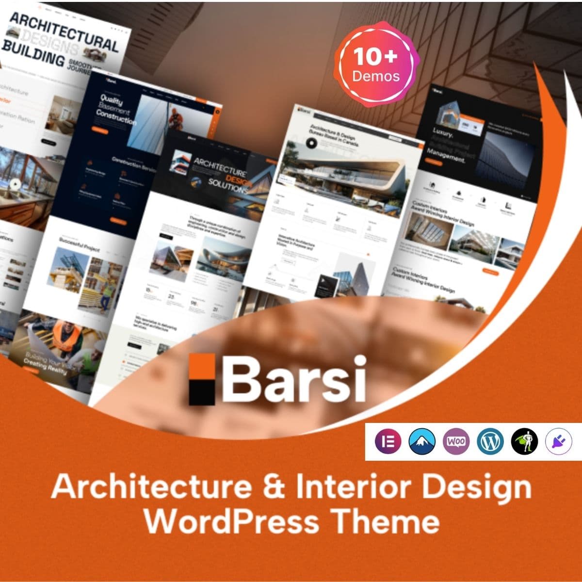 Barsi - Architecture & Interior Thiết Kế Theme WordPress