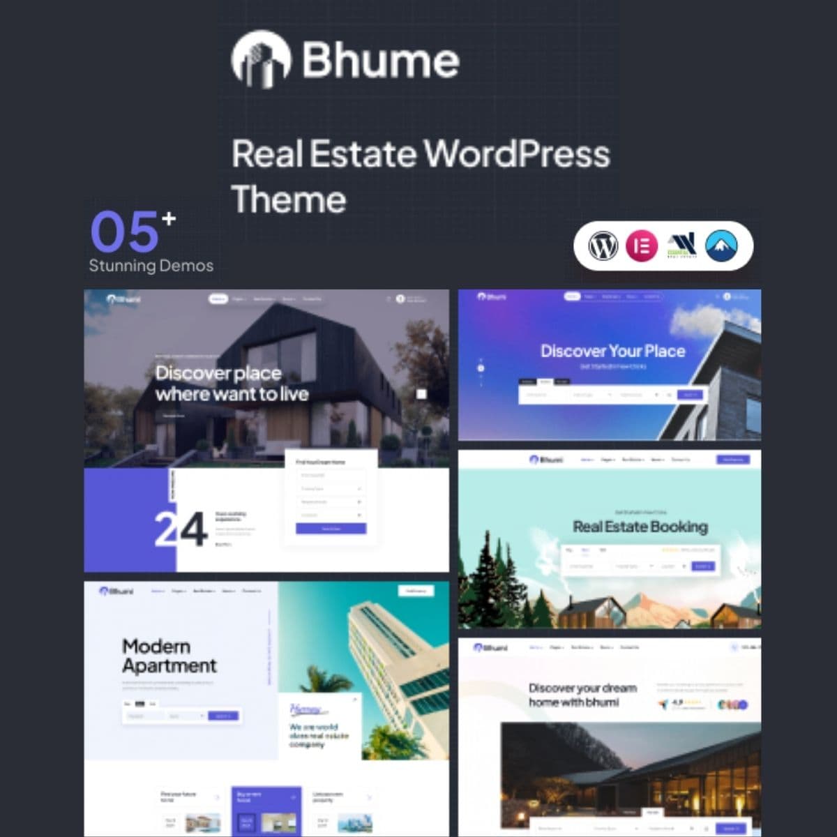 Bhume - Imobiliário Tema WordPress
