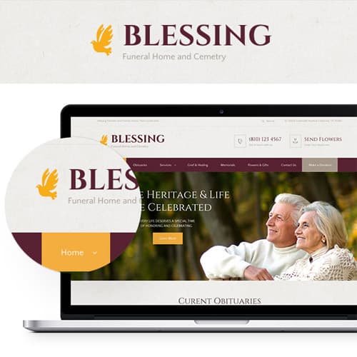 Blessing | Funeral Home ธีม WordPress
