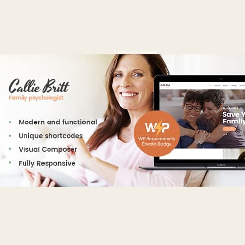 Callie Britt | Family Counselling Psychology 워드프레스 테마