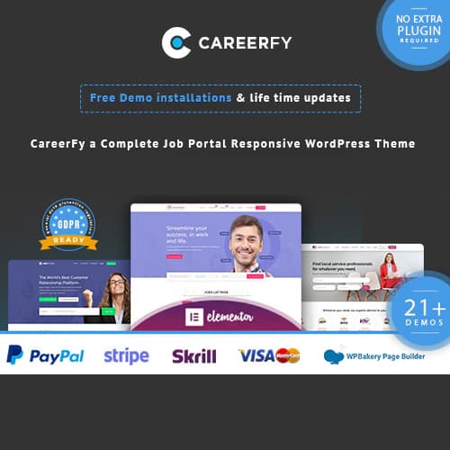 Careerfy - Job Board Theme WordPress
