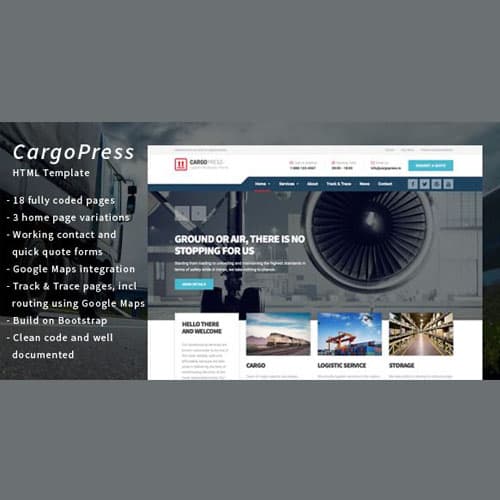 CargoPress - Logistic, Warehouse & Transport WP CargoPress - Logistic, Warehouse & Transport WP