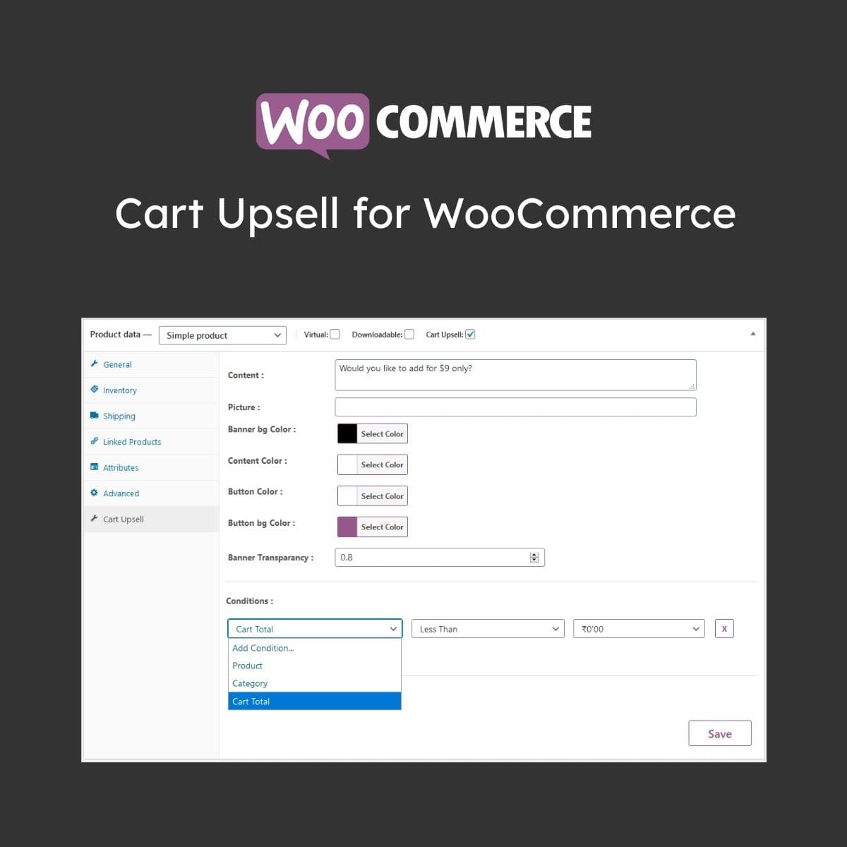 Cart Upsell für WooCommerce