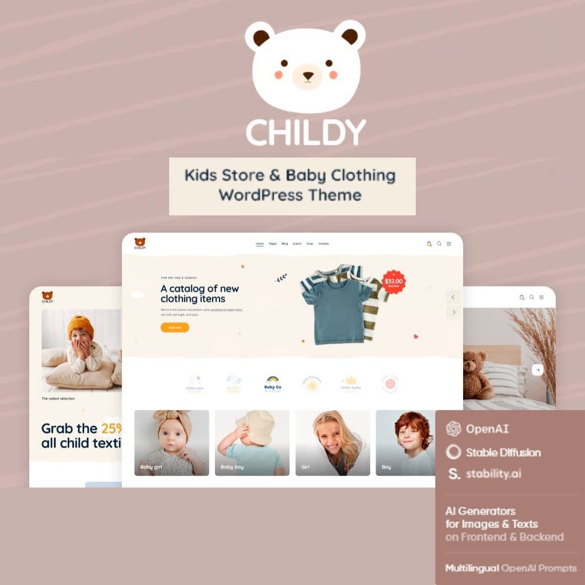 Childy — Kids商店 & Baby Clothing WordPress主題 Childy — Kids商店 & Baby Clothing WordPress主題
