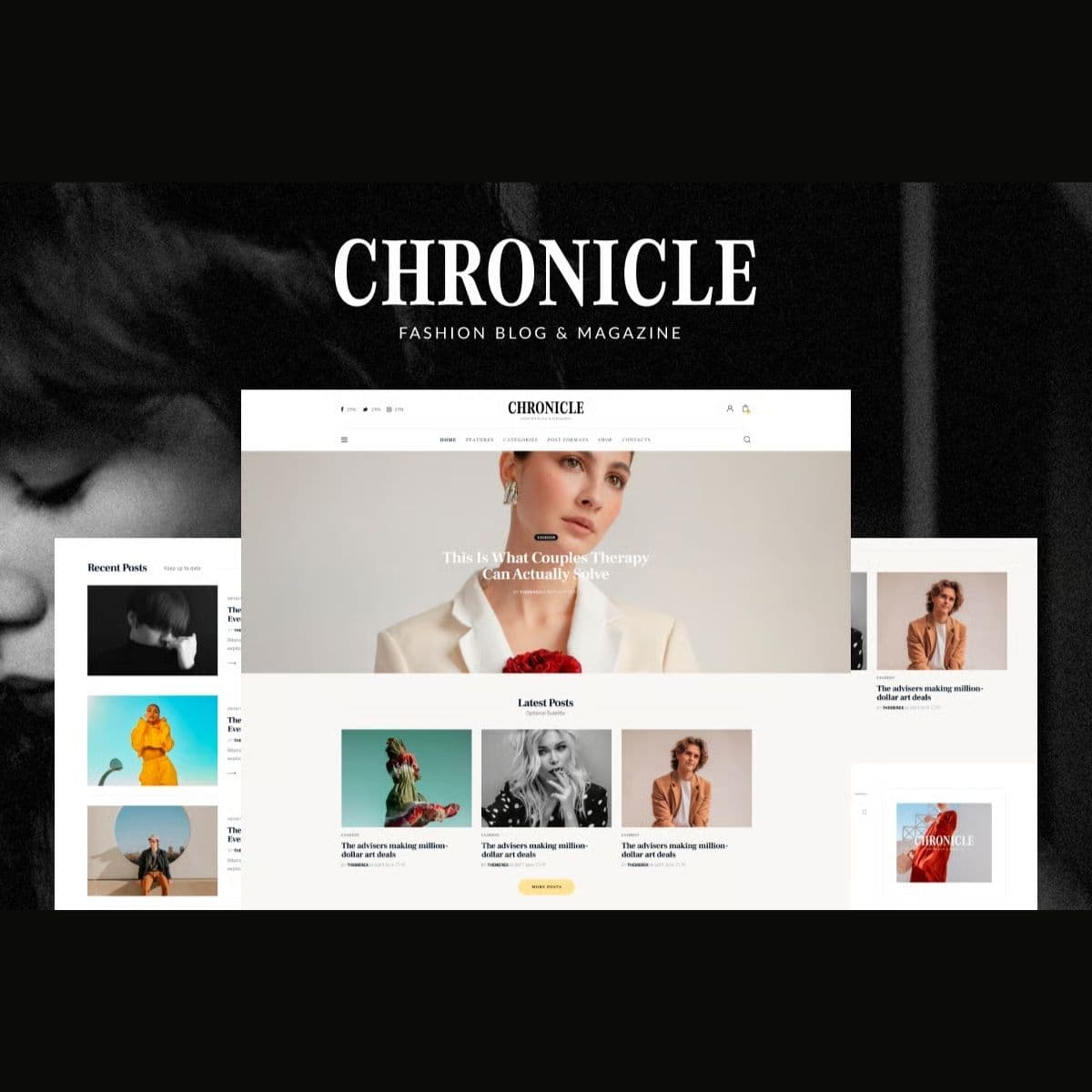 Chronicle - Lifestyle Magazine & Blog Thème WordPress