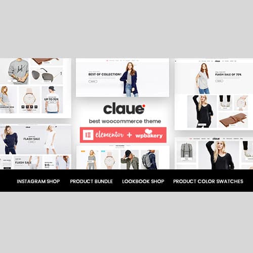 Claue - Propre, Minimal Elementor WooCommerce Theme