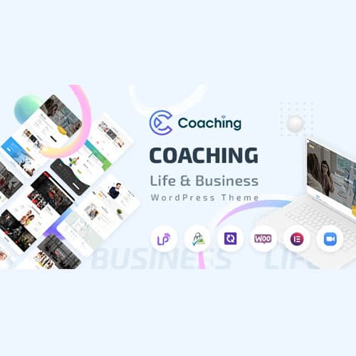 Coaching - Life And ব্যবসা Coach ওয়ার্ডপ্রেস থিম