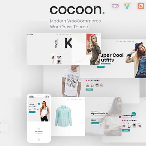 Cocoon - Nowoczesny WooCommerce Motyw WordPress Cocoon - Nowoczesny WooCommerce Motyw WordPress