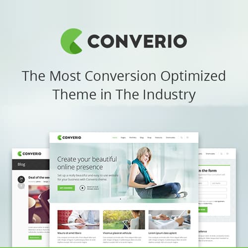 Converio - Responsive Multi-Purpose WordPress Theme