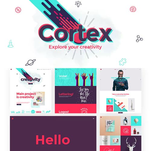 Cortex - A Multi-concept وكالة Theme
