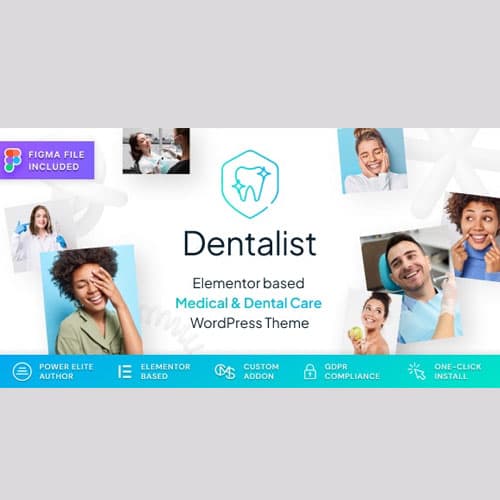 Dentalist - Медицинский and Dentist Тема WordPress