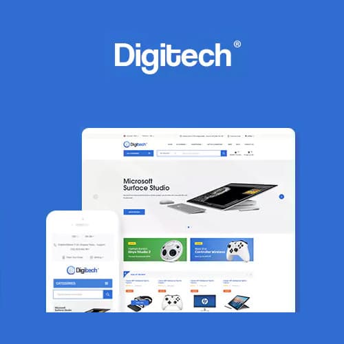 Digitech - Technology Theme для WooCommerce WordPress