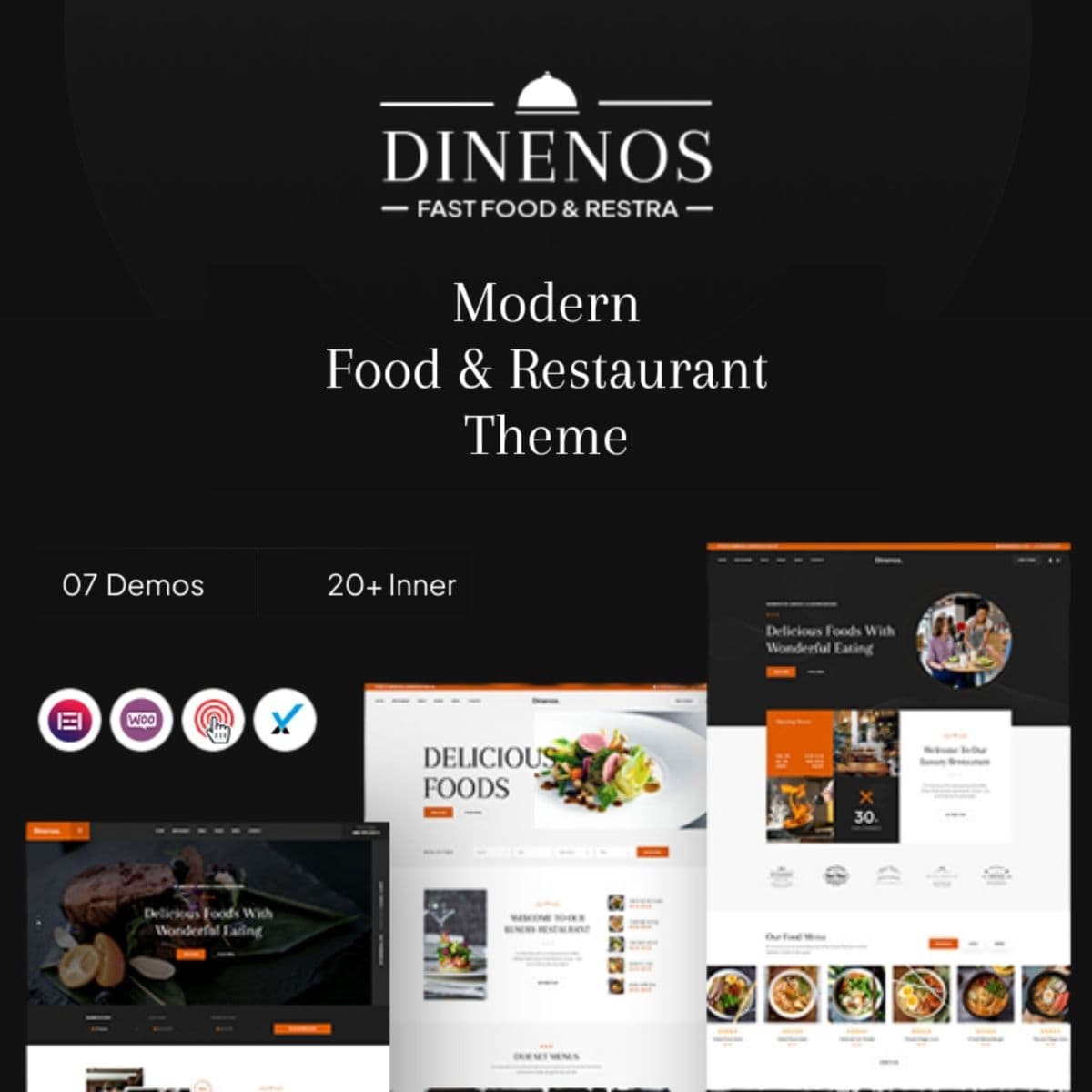 Dinenos - Tema de WordPress para Restaurantes