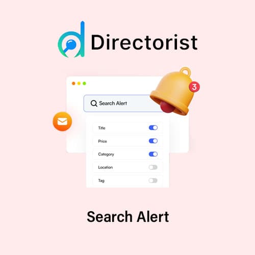 Directorist検索 Alert