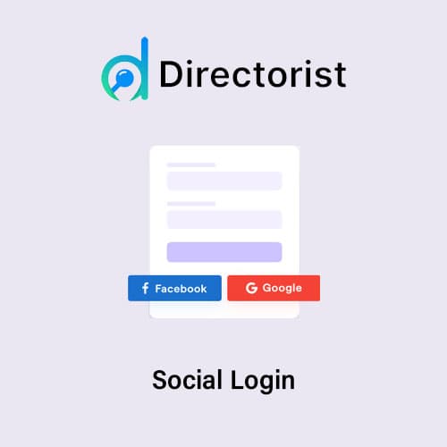 Directorist ソーシャル ログイン