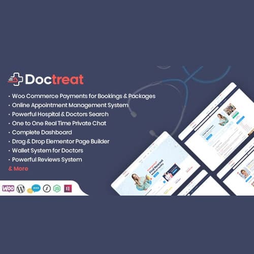Doctreat - Doctors Directory Tema WordPress