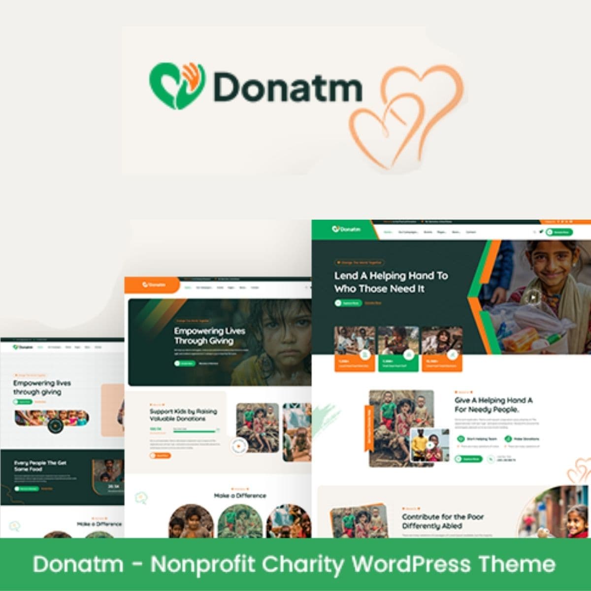 Donatm - Nonprofit Charity Thème WordPress