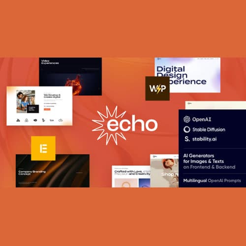 Echo - Digital Marketing & Creativo Agencia Tema de WordPress