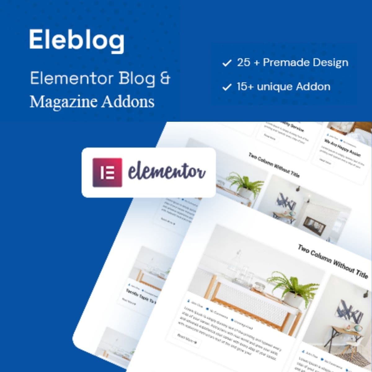 Eleblog - Elementor 杂志 and Blog Addons