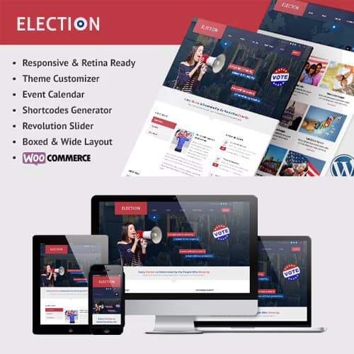 Election - Political WordPress Theme Election - Political WordPress Theme