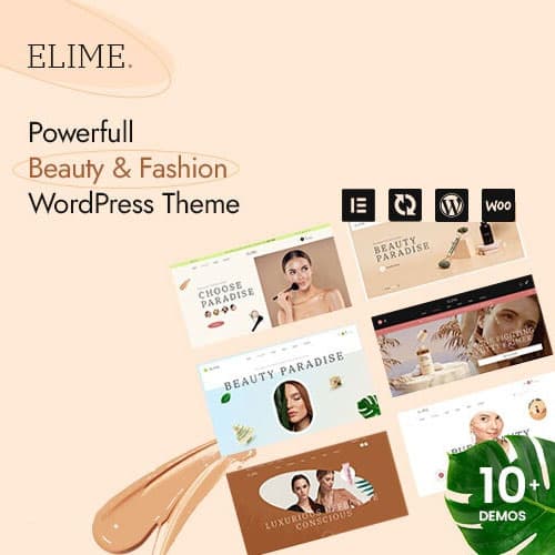 Elime - বহুমুখী Cosmetics & ফ্যাশন ওয়ার্ডপ্রেস থিম