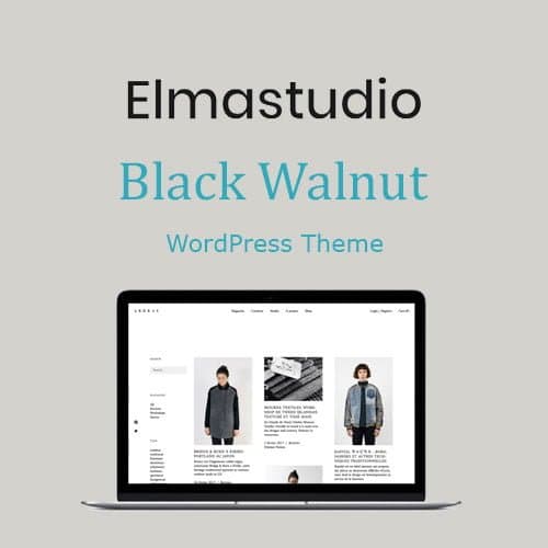 ElmaStudio Black Walnut Тема WordPress
