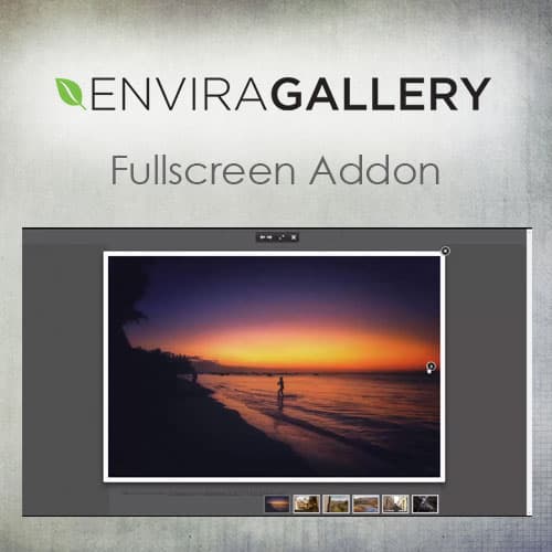 Envira Galerij - Fullscreen Addon