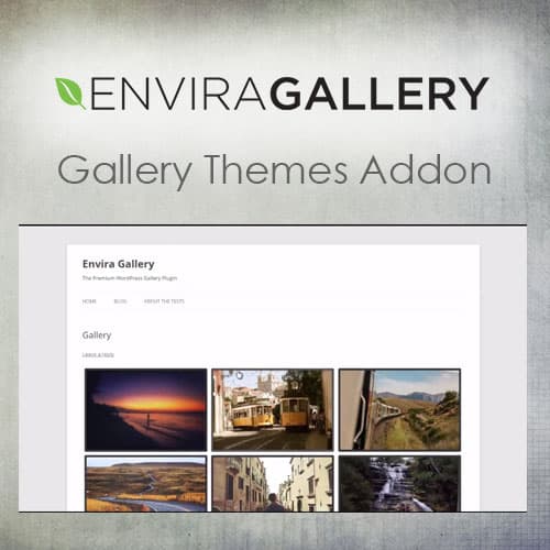 Envira Galerij - Galerij Themes Addon