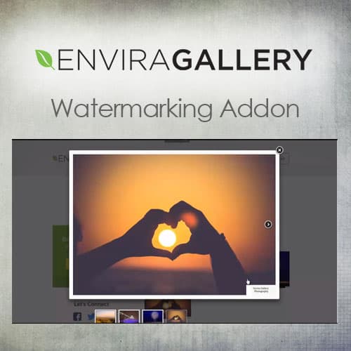 Envira Galerie - Watermarking Module Envira Galerie - Watermarking Module