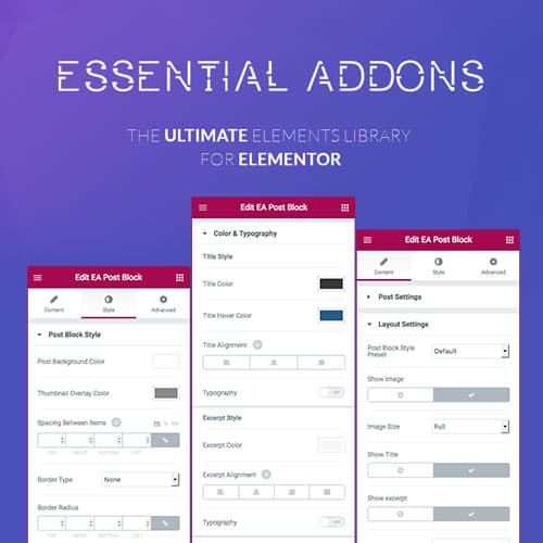 Essential Addons for Elementor Pro $4.49 (95% Off) — 80+ Widgets ...