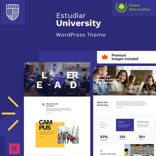 Estudiar - University学校 WordPress主题