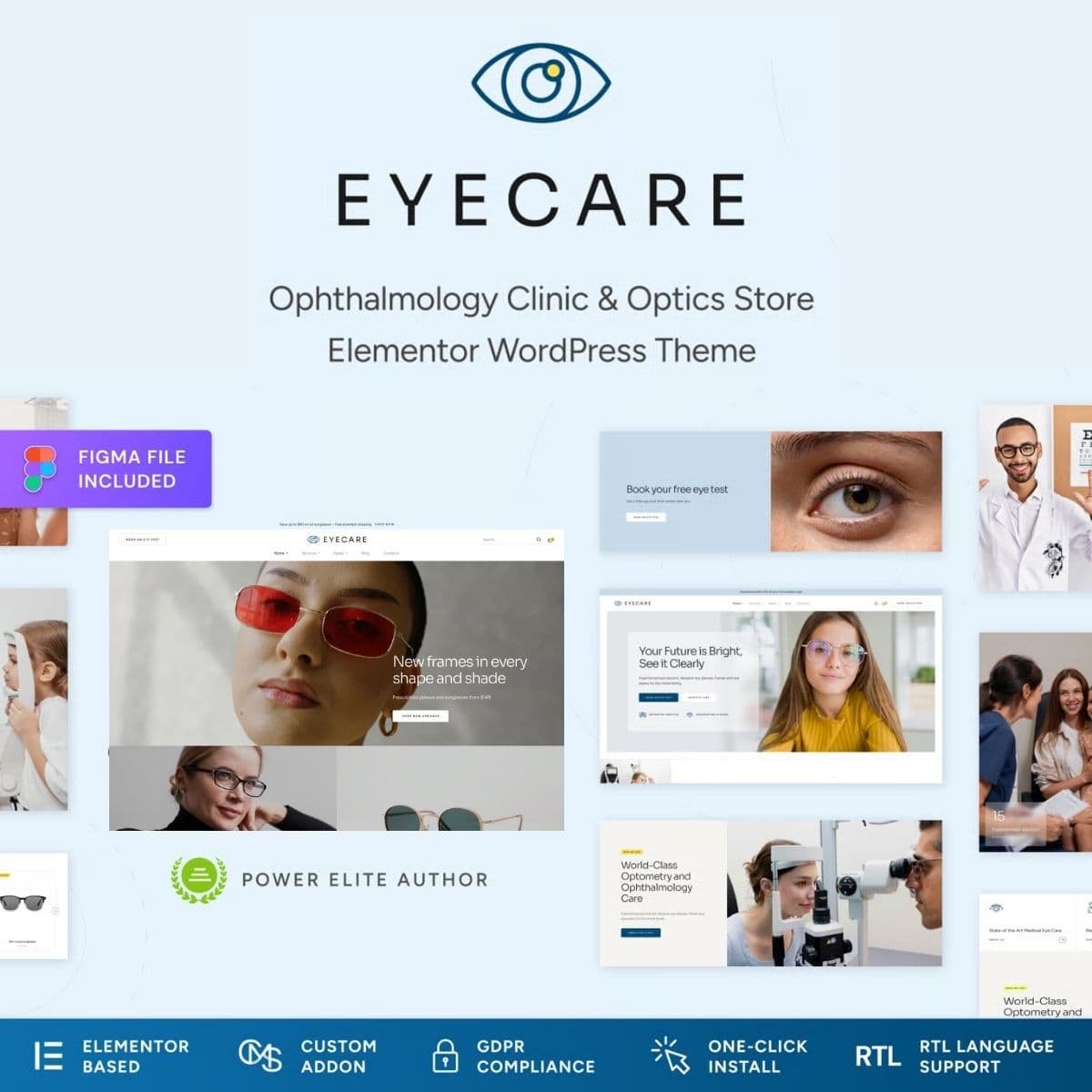 Eye Care - Eye Clinic & Family Optometrist ওয়ার্ডপ্রেস থিম Eye Care - Eye Clinic & Family Optometrist ওয়ার্ডপ্রেস থিম