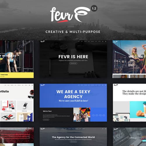 Fevr - Yaratıcı MultiPurpose Theme