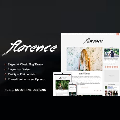 Florence - A Responsivo WordPress Blog Theme