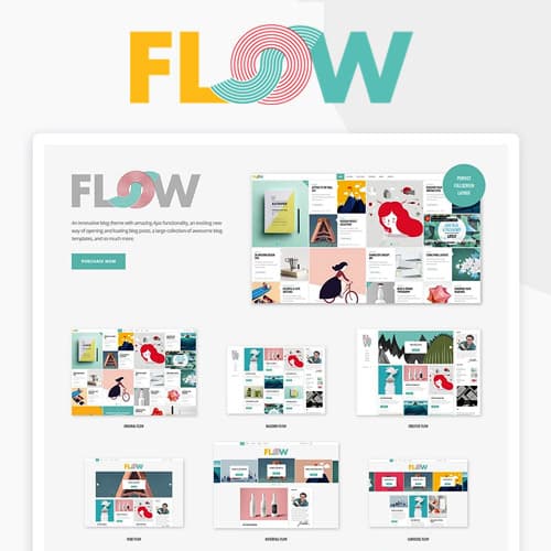 Flow - A Fresh Yaratıcı Blog Theme
