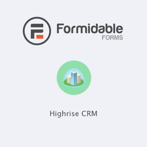 Formidable ফর্মs - Highrise CRM
