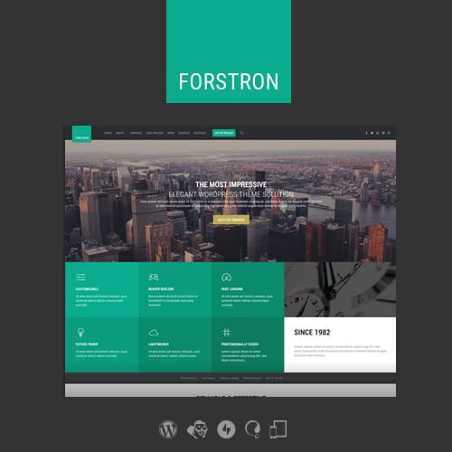 Forstron - Legal İşletme WordPress Teması