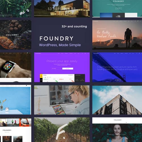 Foundry - 多用途, Multi-Concept WP Theme Foundry - 多用途, Multi-Concept WP Theme