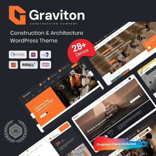 Graviton - নির্মাণ ওয়ার্ডপ্রেস থিম