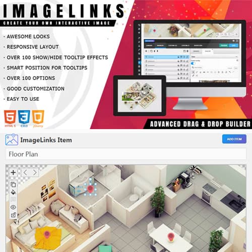 ImageLinks - Interactive Image Δημιουργός για WordPress