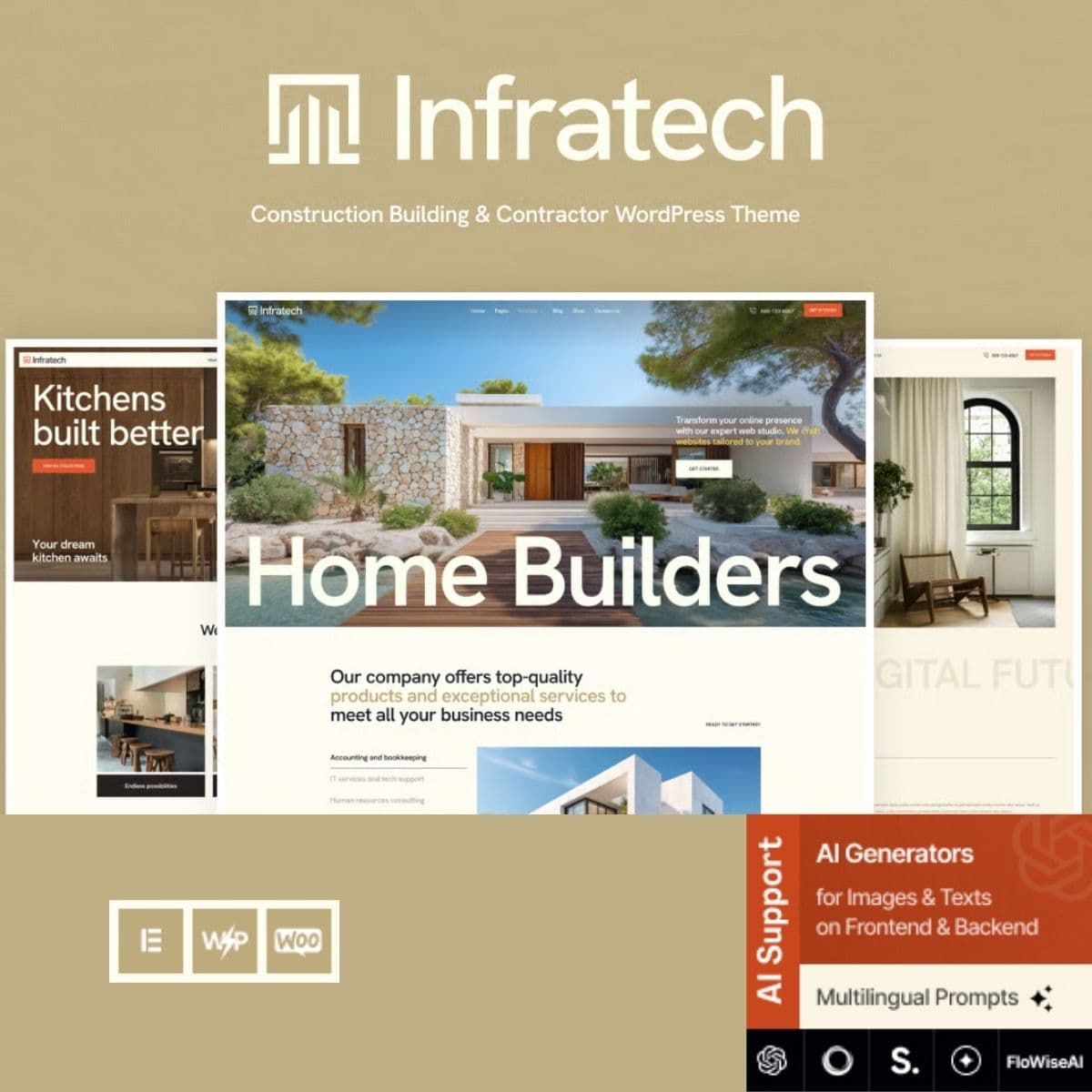 Infratech - Construcción Building & Contractor Tema de WordPress Infratech - Construcción Building & Contractor Tema de WordPress